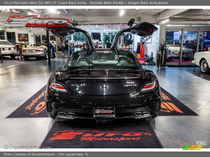 Obsidian Black Metallic / designo Black w/Alcantara 2014 Mercedes-Benz SLS AMG GT Coupe Black Series