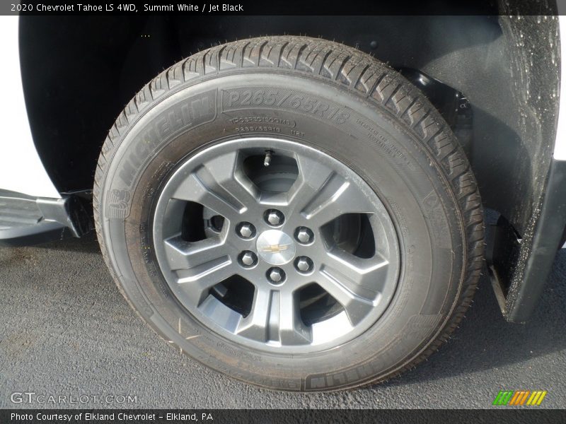 Summit White / Jet Black 2020 Chevrolet Tahoe LS 4WD