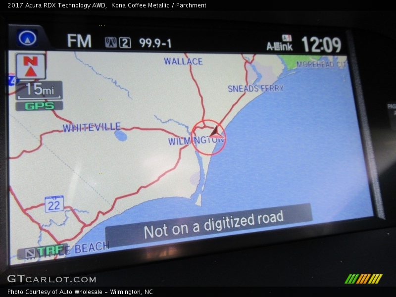 Kona Coffee Metallic / Parchment 2017 Acura RDX Technology AWD