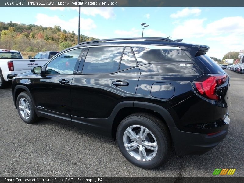 Ebony Twilight Metallic / Jet Black 2020 GMC Terrain SLE AWD
