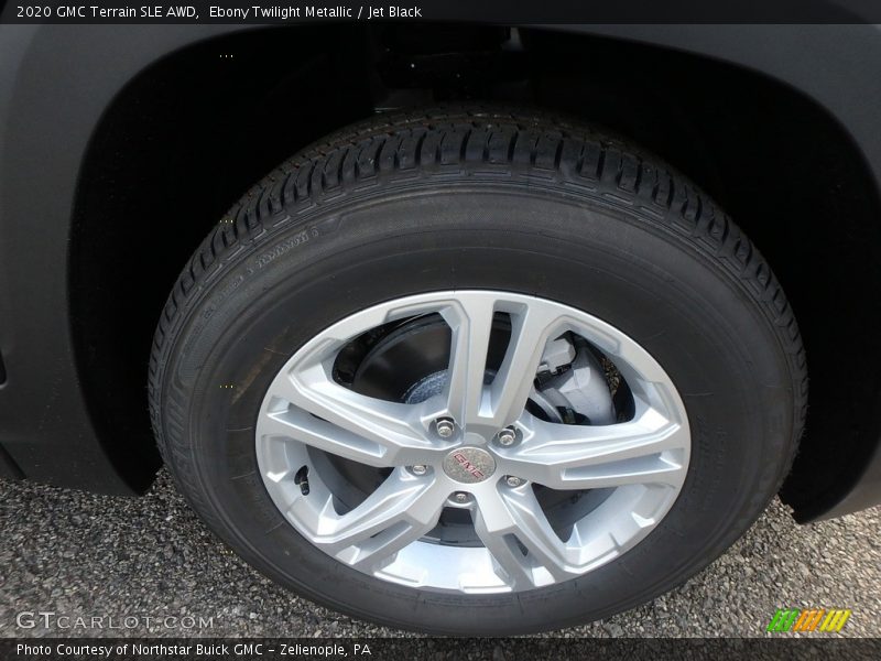 Ebony Twilight Metallic / Jet Black 2020 GMC Terrain SLE AWD