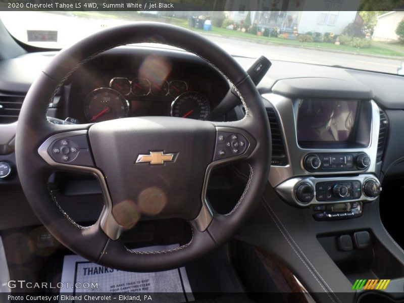 Summit White / Jet Black 2020 Chevrolet Tahoe LS 4WD