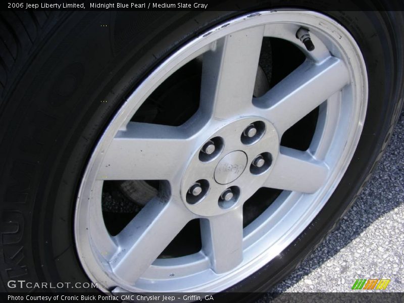 Midnight Blue Pearl / Medium Slate Gray 2006 Jeep Liberty Limited