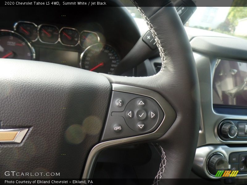 Summit White / Jet Black 2020 Chevrolet Tahoe LS 4WD