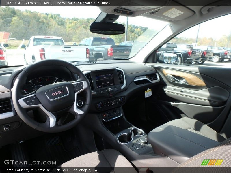 Ebony Twilight Metallic / Jet Black 2020 GMC Terrain SLE AWD
