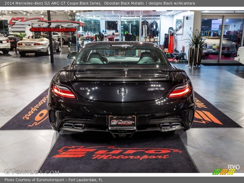 Obsidian Black Metallic / designo Black w/Alcantara 2014 Mercedes-Benz SLS AMG GT Coupe Black Series