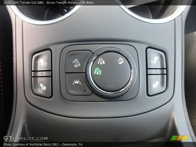 Ebony Twilight Metallic / Jet Black 2020 GMC Terrain SLE AWD
