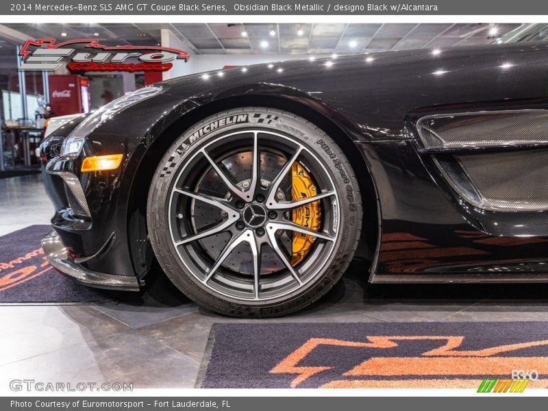 Obsidian Black Metallic / designo Black w/Alcantara 2014 Mercedes-Benz SLS AMG GT Coupe Black Series