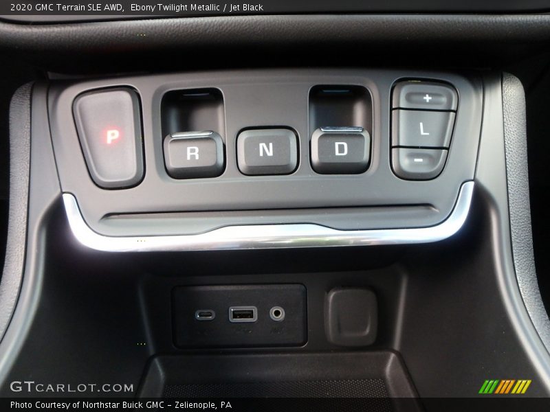 Ebony Twilight Metallic / Jet Black 2020 GMC Terrain SLE AWD