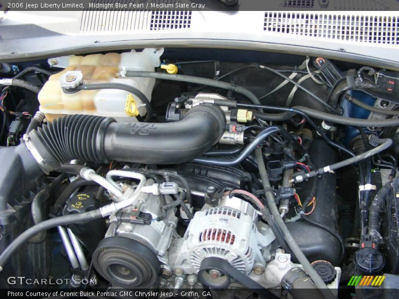 Midnight Blue Pearl / Medium Slate Gray 2006 Jeep Liberty Limited