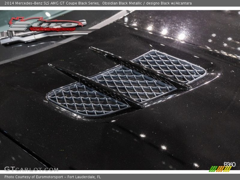 Obsidian Black Metallic / designo Black w/Alcantara 2014 Mercedes-Benz SLS AMG GT Coupe Black Series