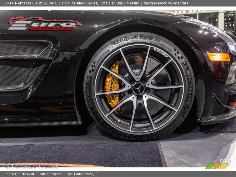 Obsidian Black Metallic / designo Black w/Alcantara 2014 Mercedes-Benz SLS AMG GT Coupe Black Series