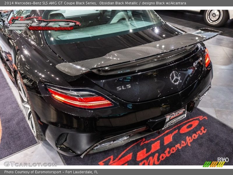 Obsidian Black Metallic / designo Black w/Alcantara 2014 Mercedes-Benz SLS AMG GT Coupe Black Series