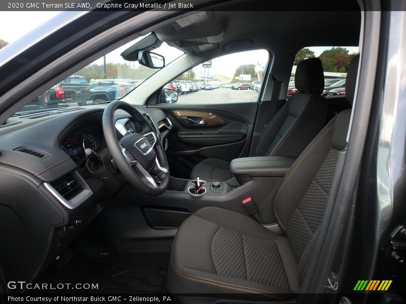 Graphite Gray Metallic / Jet Black 2020 GMC Terrain SLE AWD