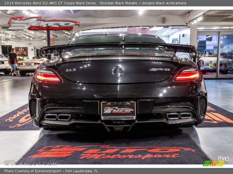 Obsidian Black Metallic / designo Black w/Alcantara 2014 Mercedes-Benz SLS AMG GT Coupe Black Series