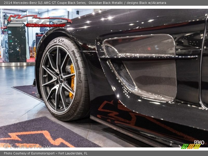 Obsidian Black Metallic / designo Black w/Alcantara 2014 Mercedes-Benz SLS AMG GT Coupe Black Series