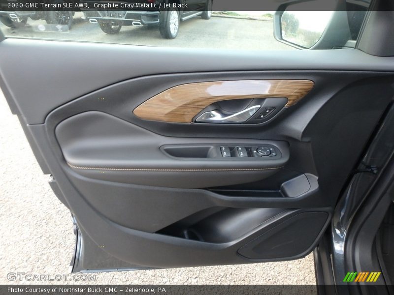 Graphite Gray Metallic / Jet Black 2020 GMC Terrain SLE AWD