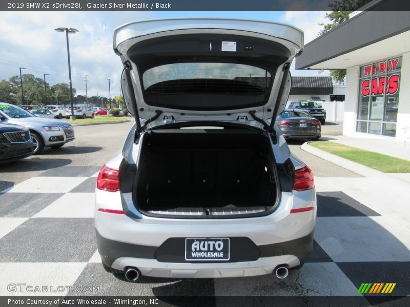 Glacier Silver Metallic / Black 2019 BMW X2 sDrive28i