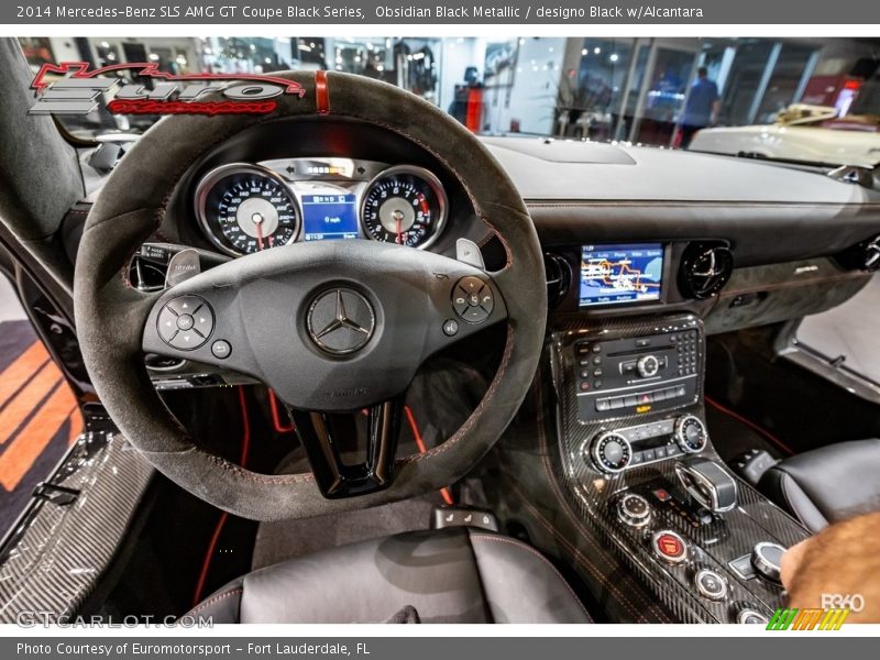 Obsidian Black Metallic / designo Black w/Alcantara 2014 Mercedes-Benz SLS AMG GT Coupe Black Series