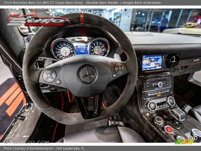 Obsidian Black Metallic / designo Black w/Alcantara 2014 Mercedes-Benz SLS AMG GT Coupe Black Series