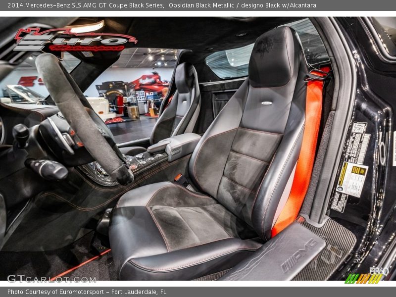 Obsidian Black Metallic / designo Black w/Alcantara 2014 Mercedes-Benz SLS AMG GT Coupe Black Series
