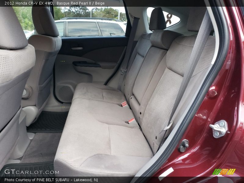 Basque Red Pearl II / Beige 2012 Honda CR-V EX 4WD