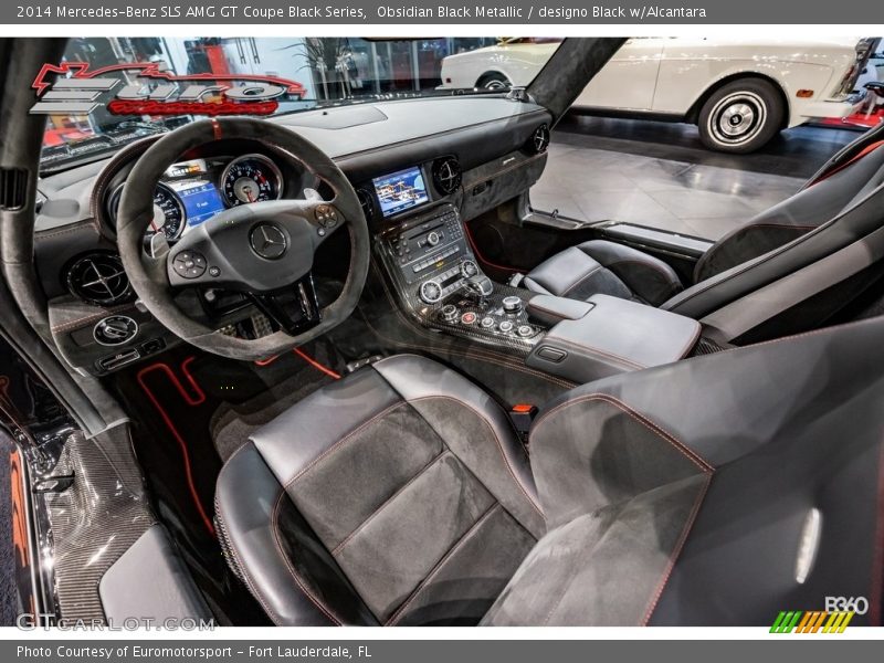 Obsidian Black Metallic / designo Black w/Alcantara 2014 Mercedes-Benz SLS AMG GT Coupe Black Series