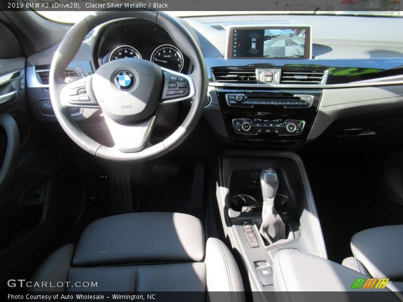 Glacier Silver Metallic / Black 2019 BMW X2 sDrive28i