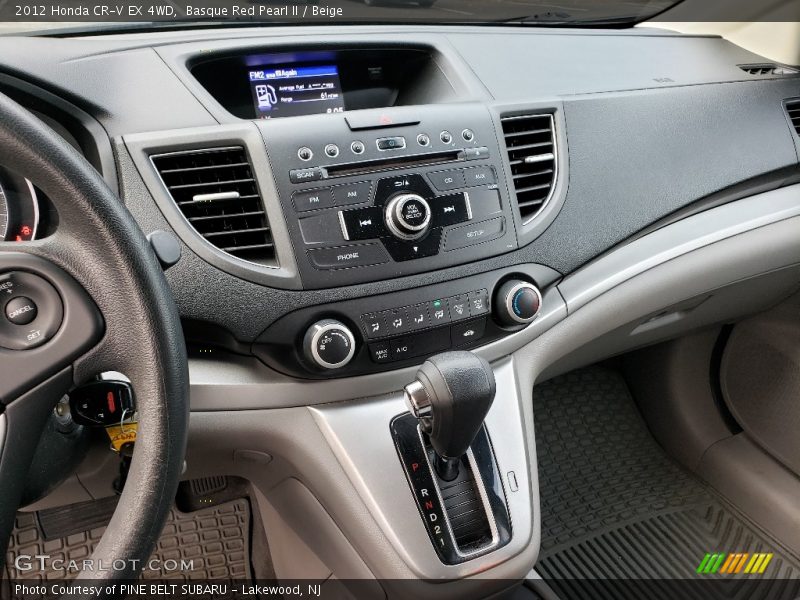 Basque Red Pearl II / Beige 2012 Honda CR-V EX 4WD