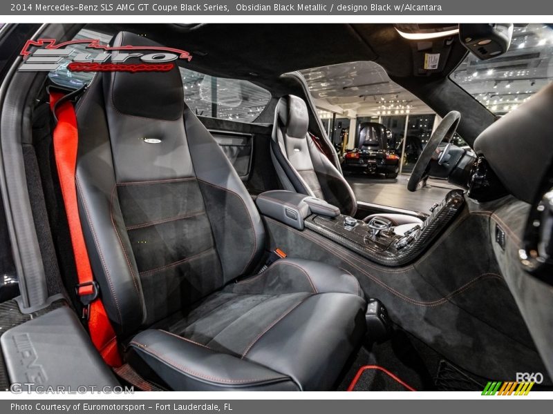 Obsidian Black Metallic / designo Black w/Alcantara 2014 Mercedes-Benz SLS AMG GT Coupe Black Series