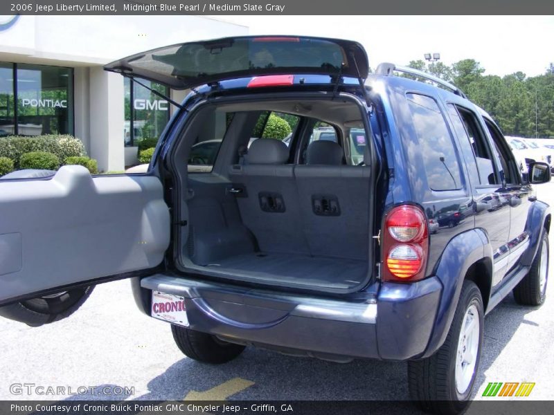 Midnight Blue Pearl / Medium Slate Gray 2006 Jeep Liberty Limited
