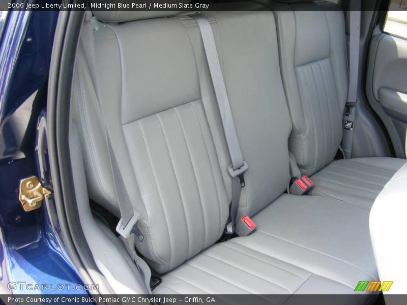 Midnight Blue Pearl / Medium Slate Gray 2006 Jeep Liberty Limited