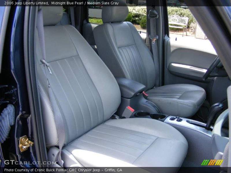 Midnight Blue Pearl / Medium Slate Gray 2006 Jeep Liberty Limited