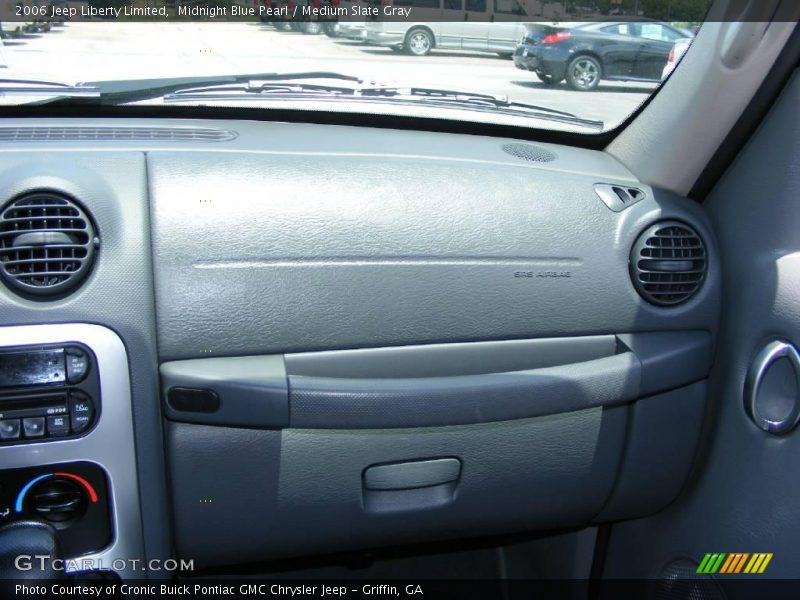 Midnight Blue Pearl / Medium Slate Gray 2006 Jeep Liberty Limited