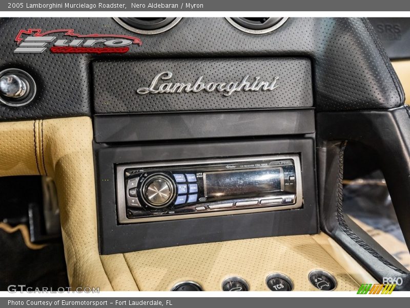 Nero Aldebaran / Myron 2005 Lamborghini Murcielago Roadster
