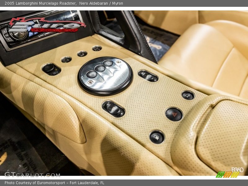 Nero Aldebaran / Myron 2005 Lamborghini Murcielago Roadster