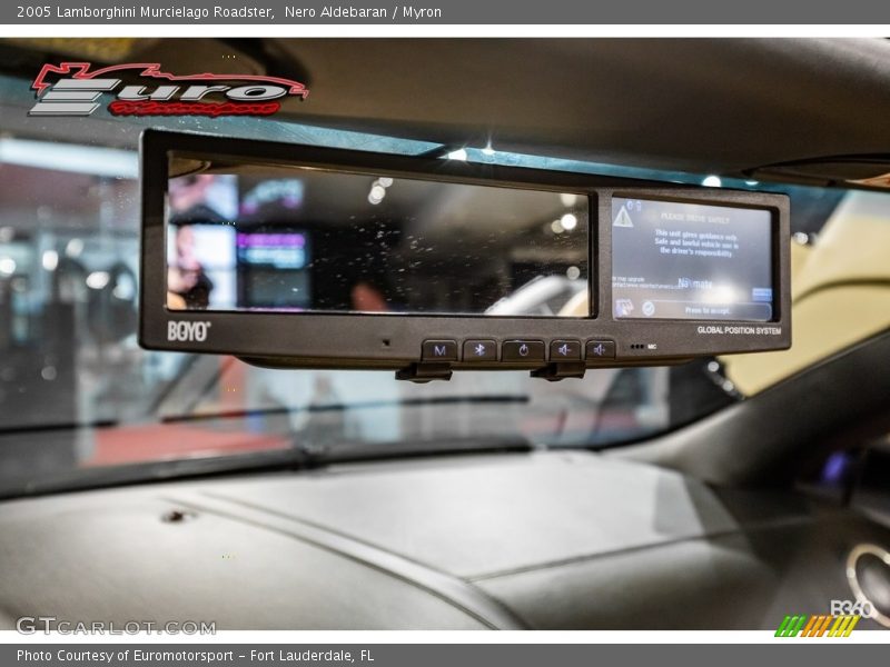 Nero Aldebaran / Myron 2005 Lamborghini Murcielago Roadster