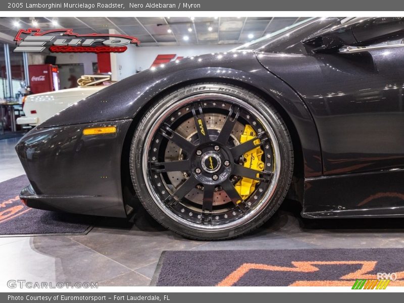 Nero Aldebaran / Myron 2005 Lamborghini Murcielago Roadster