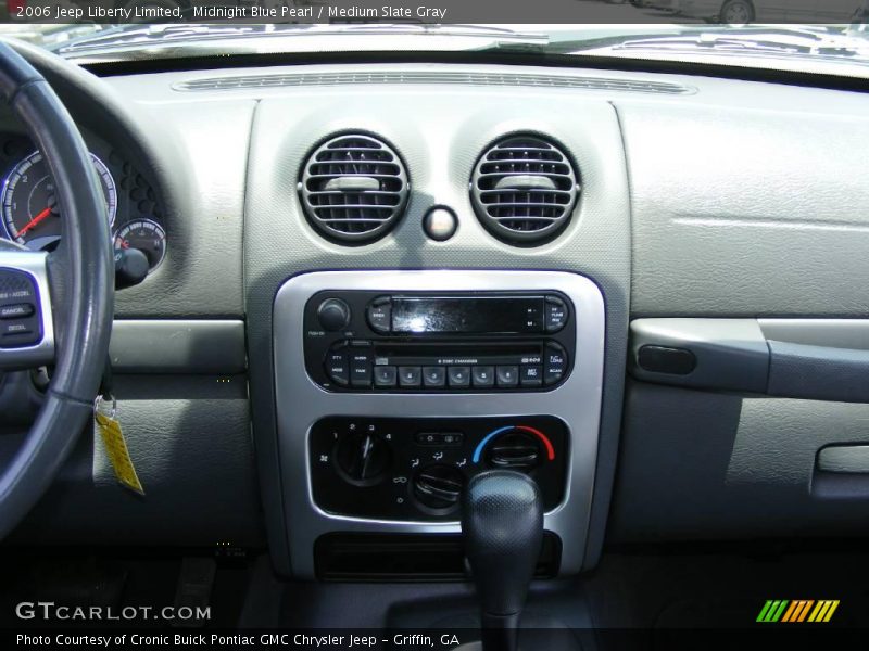 Midnight Blue Pearl / Medium Slate Gray 2006 Jeep Liberty Limited