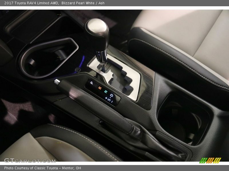Blizzard Pearl White / Ash 2017 Toyota RAV4 Limited AWD