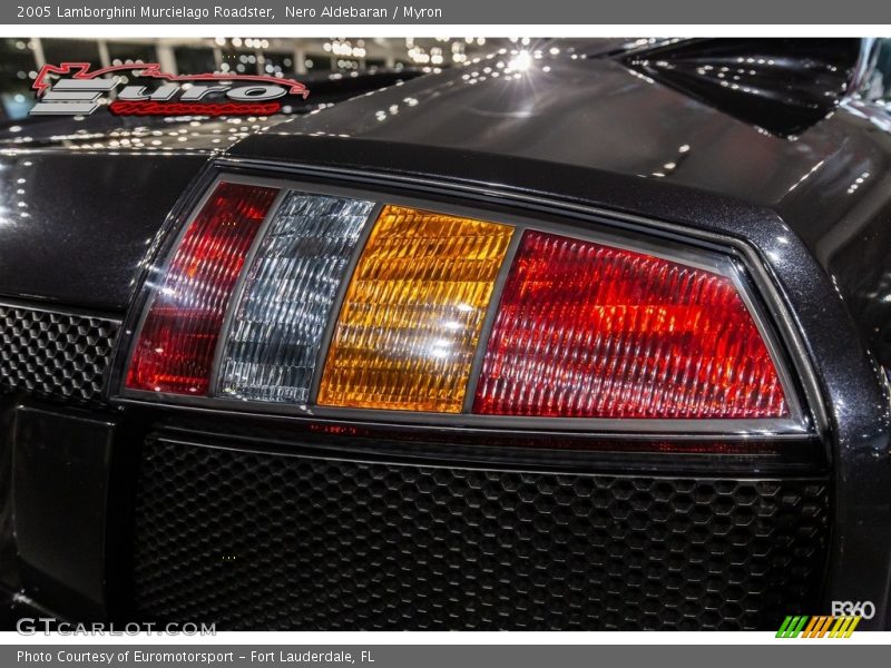 Nero Aldebaran / Myron 2005 Lamborghini Murcielago Roadster