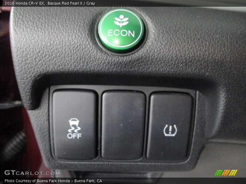 Basque Red Pearl II / Gray 2016 Honda CR-V EX