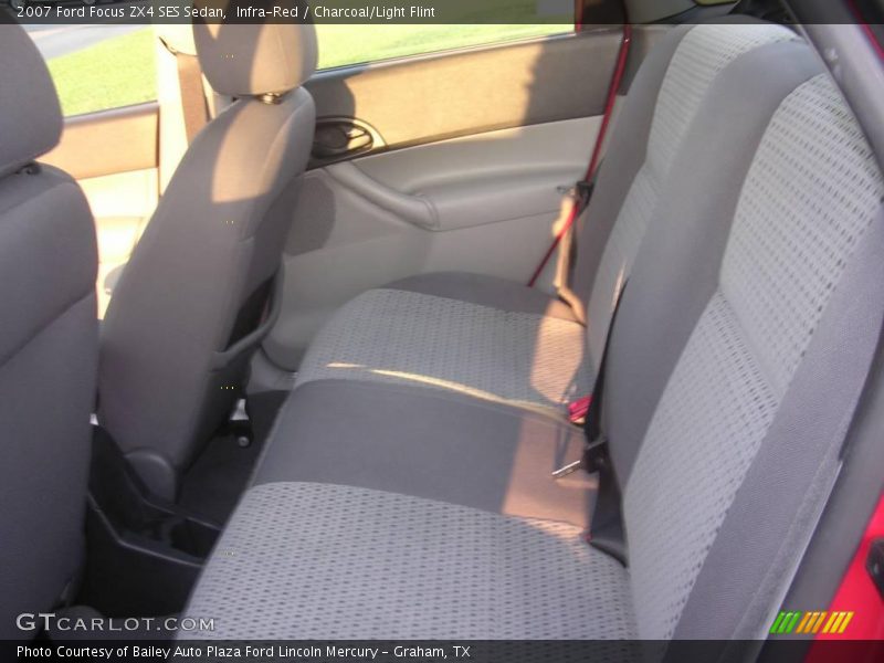 Infra-Red / Charcoal/Light Flint 2007 Ford Focus ZX4 SES Sedan