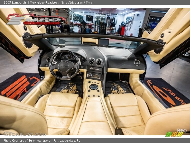 Nero Aldebaran / Myron 2005 Lamborghini Murcielago Roadster