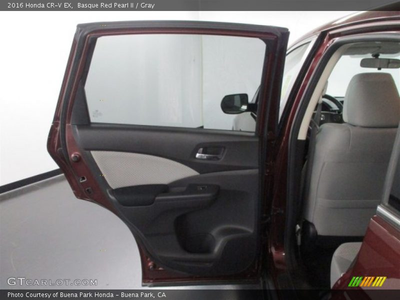 Basque Red Pearl II / Gray 2016 Honda CR-V EX