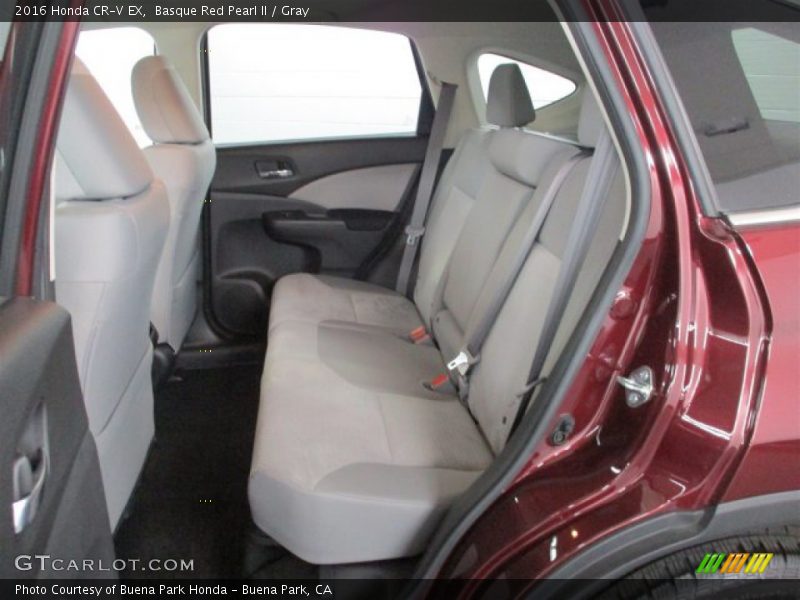 Basque Red Pearl II / Gray 2016 Honda CR-V EX
