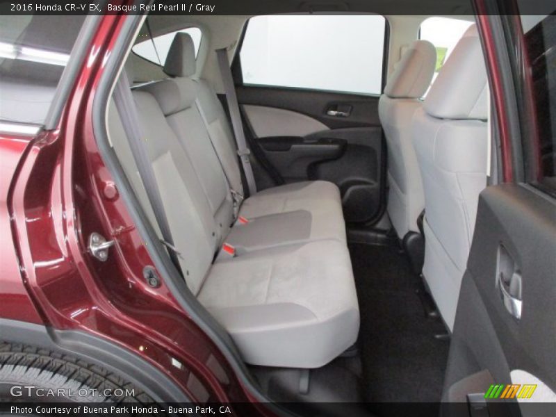 Basque Red Pearl II / Gray 2016 Honda CR-V EX