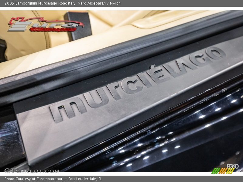 Nero Aldebaran / Myron 2005 Lamborghini Murcielago Roadster