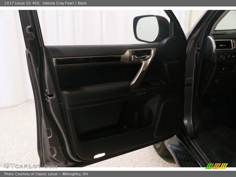 Nebula Gray Pearl / Black 2017 Lexus GX 460