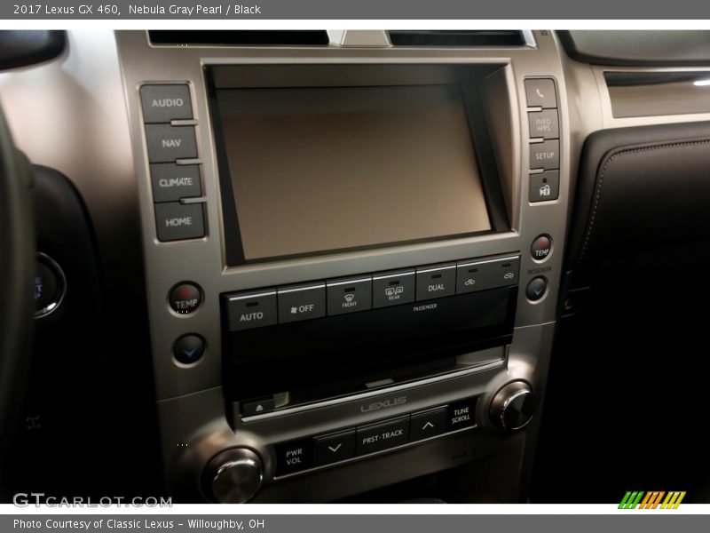 Nebula Gray Pearl / Black 2017 Lexus GX 460